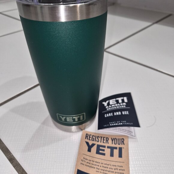 Insulated 20oz tumble with magnetic slide sip lid - Picture 9 of 14